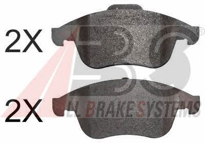 ABS 37749 OE Brake Pad Set, disc brake 37749OE