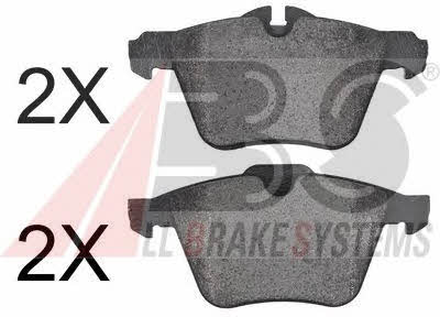 ABS 37753 OE Brake Pad Set, disc brake 37753OE