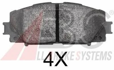 Brake pad set ABS 37755