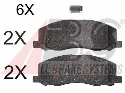 ABS 37761 OE Brake Pad Set, disc brake 37761OE