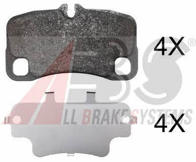 ABS 37781 OE Brake Pad Set, disc brake 37781OE