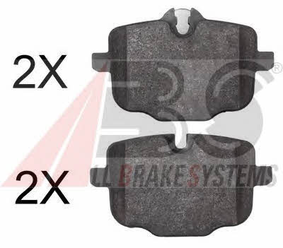 ABS 37787 Brake Pad Set, disc brake 37787