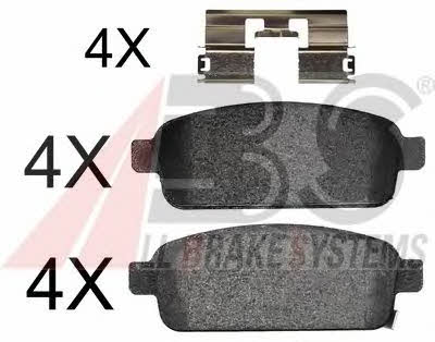 ABS 37790 OE Brake Pad Set, disc brake 37790OE