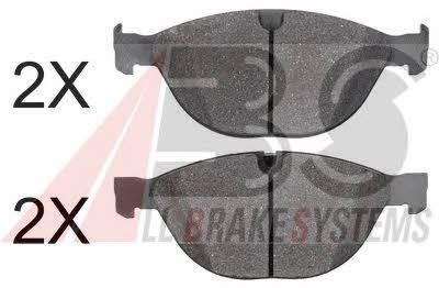 ABS 37807 OE Brake Pad Set, disc brake 37807OE