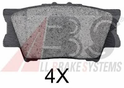 ABS 37545 OE Brake Pad Set, disc brake 37545OE