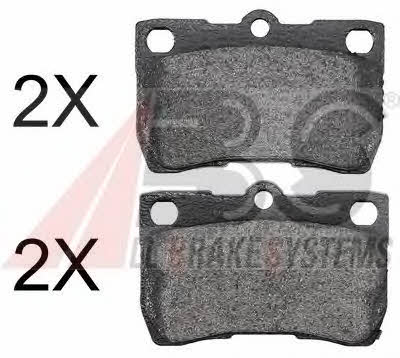 ABS 37556 OE Brake Pad Set, disc brake 37556OE