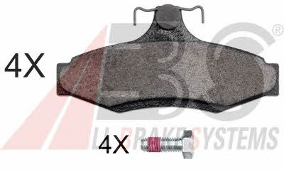 ABS 37054 OE Brake Pad Set, disc brake 37054OE