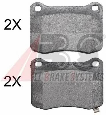 ABS 37835 OE Brake Pad Set, disc brake 37835OE