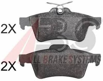ABS 37869 Brake Pad Set, disc brake 37869
