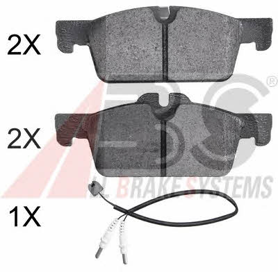 ABS 37888 OE Brake Pad Set, disc brake 37888OE