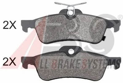 ABS 37944 Brake Pad Set, disc brake 37944
