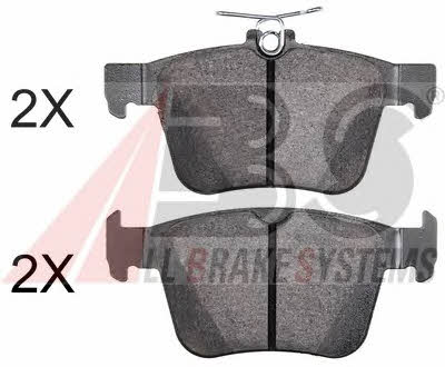 Brake pad set ABS 37965