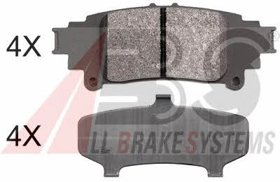 ABS 37967 Brake Pad Set, disc brake 37967