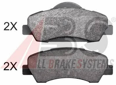 Brake pad set ABS 37990
