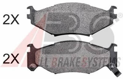 ABS 38522 OE Brake Pad Set, disc brake 38522OE