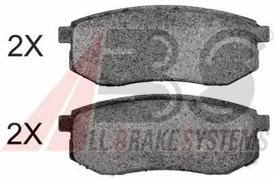 ABS 37182 OE Brake Pad Set, disc brake 37182OE