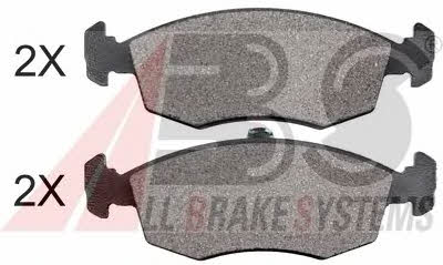 ABS 37292 OE Brake Pad Set, disc brake 37292OE
