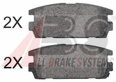 ABS 37324 OE Brake Pad Set, disc brake 37324OE