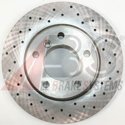 ABS 17601S Front brake disc ventilated 17601S