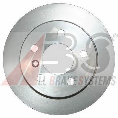 ABS 17645 Rear brake disc, non-ventilated 17645