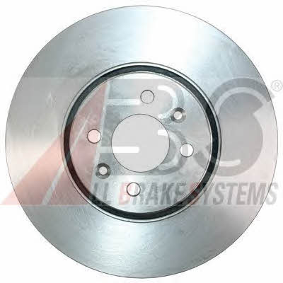 Front vented brake disc ABS 17654
