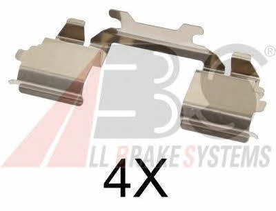 Brake pad accessory kit Iveco Daily: 1768Q ABS Brake pad fitting kit
