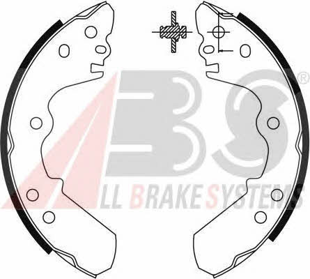 ABS 8933 Brake shoe set 8933