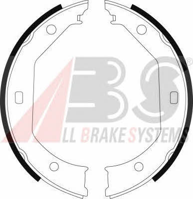 Handbrake shoes ABS 8973
