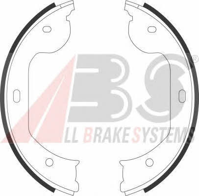 9109 ABS Handbrake shoes