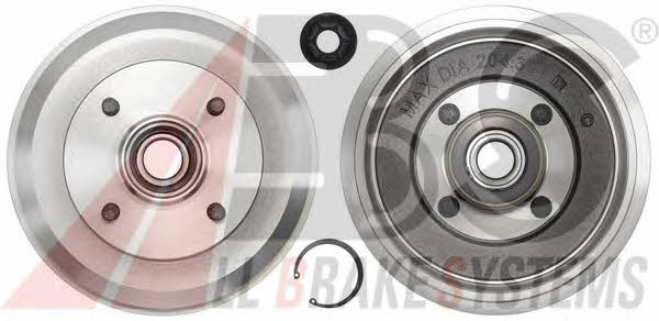 Rear brake drum ABS 7178-SC