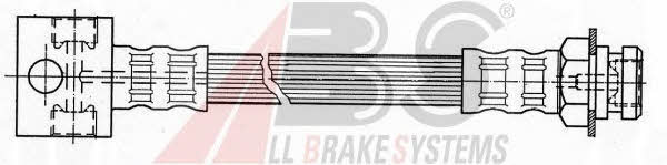 Flexible brake pipe Jeep Cherokee: SL4837 ABS Brake Hose