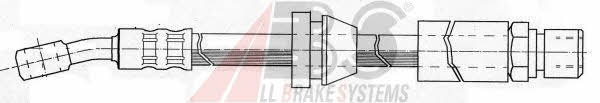 Flexible brake pipe Daewoo Orion: SL4945 ABS Brake Hose