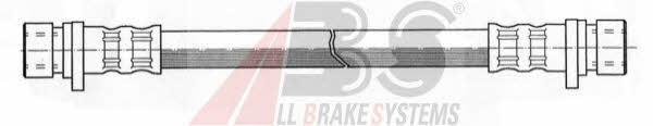 Flexible brake pipe Honda Logo: SL5012 ABS Brake Hose