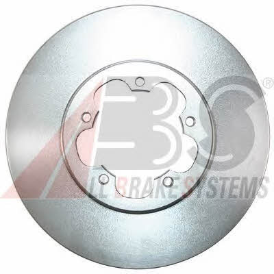 Front vented brake disc ABS 17743