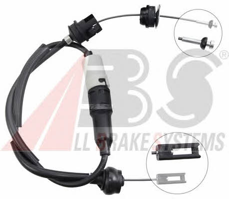 Clutch cable Peugeot: K28140 ABS Clutch cable