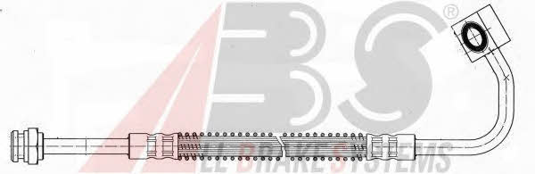 Flexible brake hose Kia: SL4163 ABS Brake Hose