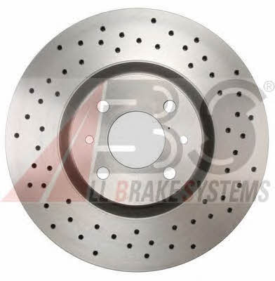 ABS 17949 Front brake disc ventilated 17949
