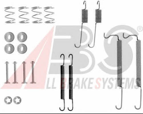 ABS 0628Q Mounting kit brake pads 0628Q
