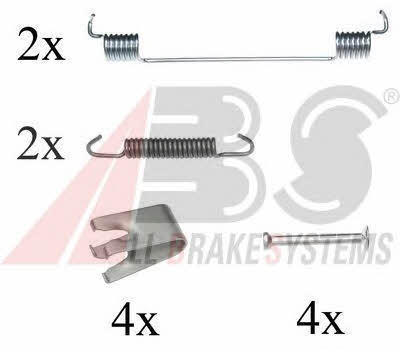Brake pad fitting kit ABS 0827Q