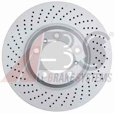 ABS 18136 Front brake disc ventilated 18136