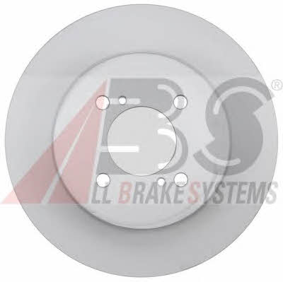 ABS 18324 Rear brake disc, non-ventilated 18324
