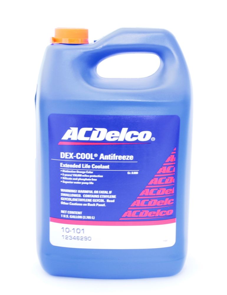 AC Delco 10-101 Antifreeze AC Delco Dex-Cool Extended Life G12+ orange, 3,785L 10101