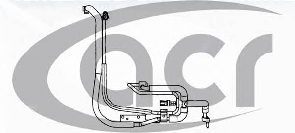 ACR 119562 High-/Low Pressure Line, air conditioning 119562