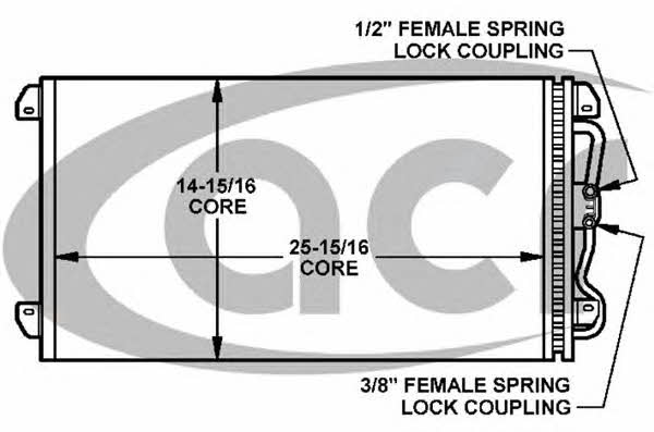 ACR 300215 Cooler Module 300215