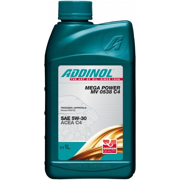 Addinol 4014766073259 Engine oil Addinol Mega Power MV 0538 C4 5W-30, 1L 4014766073259