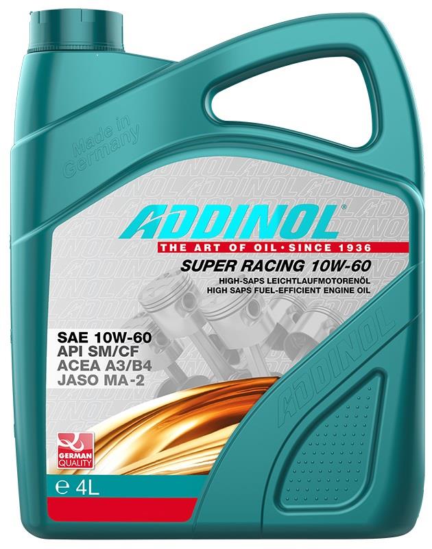 Addinol 4014766250599 Engine oil Addinol Super Racing 10W-60, 4L 4014766250599