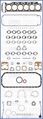 Full Gasket Set, engine Ajusa 50065600