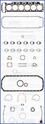 Full Gasket Set, engine Ajusa 50066100