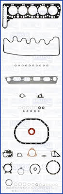 Ajusa 50076900 Full Gasket Set, engine 50076900