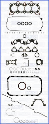 Full Gasket Set, engine Ajusa 50115900